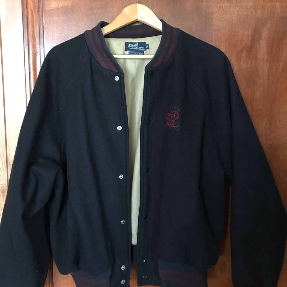 Ralph Lauren Polo wool scribble jacket